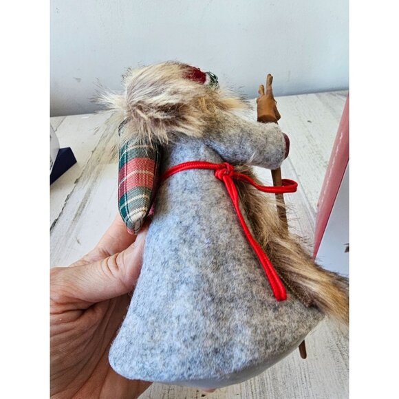 Hallmark 2022 19th Father‎ Xmas ornament new tree deer stag basket - Picture 7 of 11